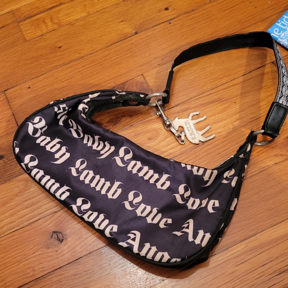 GX by Gwen Stefani Black and White Shoulder Bag